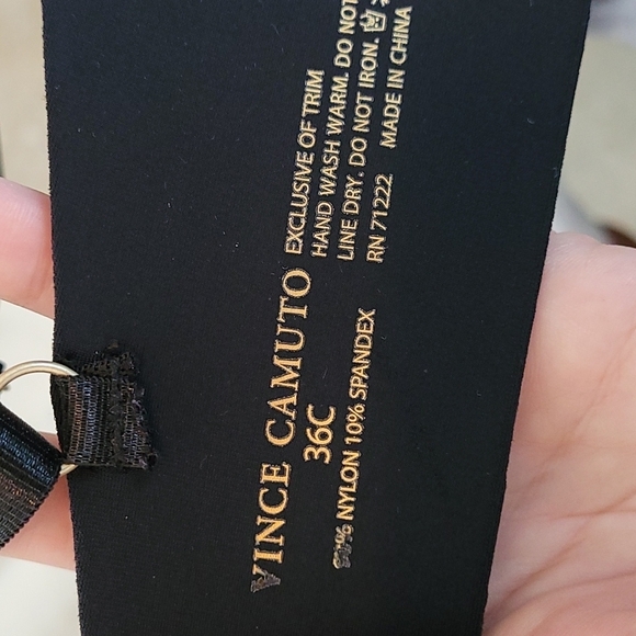 Vince Camuto Black 36C Wire Bra - Picture 6 of 6